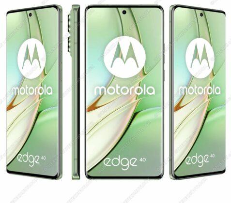 Motorola Edge 40 5G: Kiszivárgott képek árulják el az új okostelefon részleteit