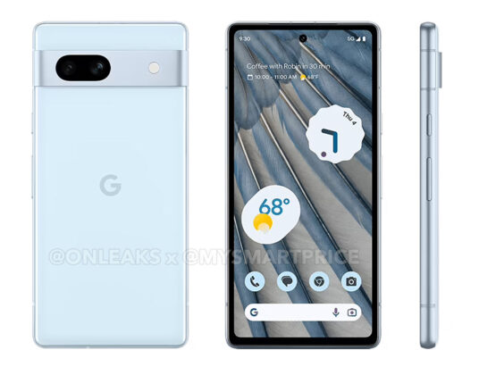 Kiszivárgott renderképek felfedik a Google Pixel 7a színválasztékát és dizájnját