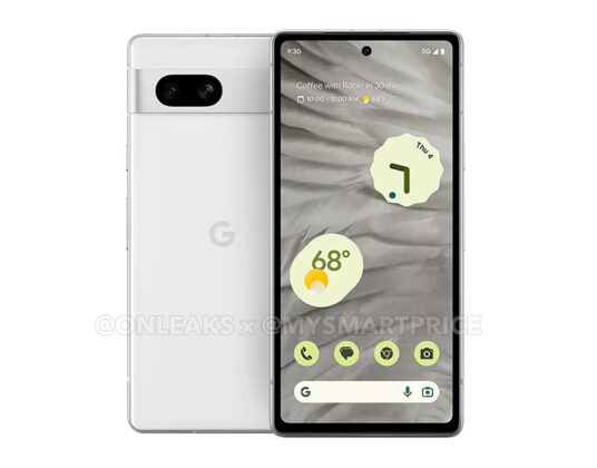 Kiszivárgott renderképek felfedik a Google Pixel 7a színválasztékát és dizájnját