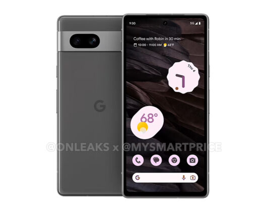 Kiszivárgott renderképek felfedik a Google Pixel 7a színválasztékát és dizájnját