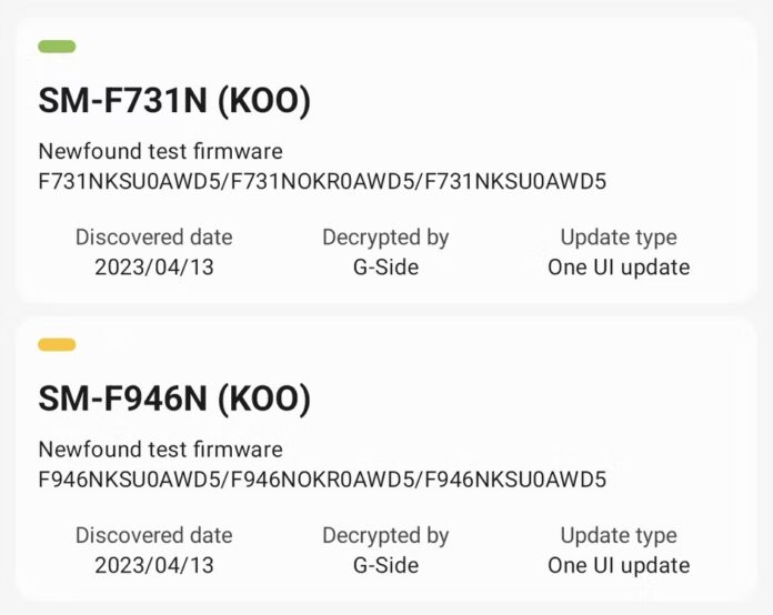 Az új Samsung Galaxy Z Fold 5 és Z Flip 5 hajtogatható telefonok az One UI 5.1.1 verziójával debütálnak a piacon