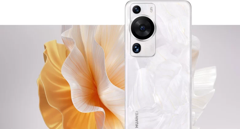 A Huawei P60 Pro hátulján a művészet találkozik a technológiával: egyedi márványmintás üveg hátlap és különleges kameraelrendezés