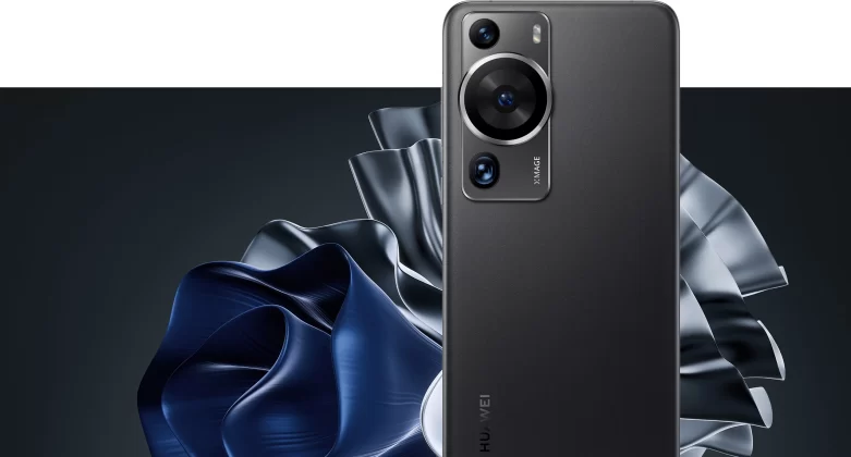 A Huawei P60 Pro hátulján a művészet találkozik a technológiával: egyedi márványmintás üveg hátlap és különleges kameraelrendezés