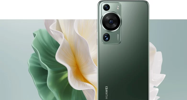 A Huawei P60 Pro hátulján a művészet találkozik a technológiával: egyedi márványmintás üveg hátlap és különleges kameraelrendezés