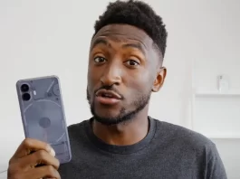 Nothing Phone (2): Marques Brownlee bemutatja a telefon új LED-megvilágítási rendszerét és az ergonomikus változásokat