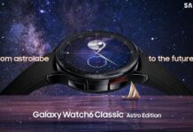 Samsung Galaxy Watch6 Classic Astro Edition