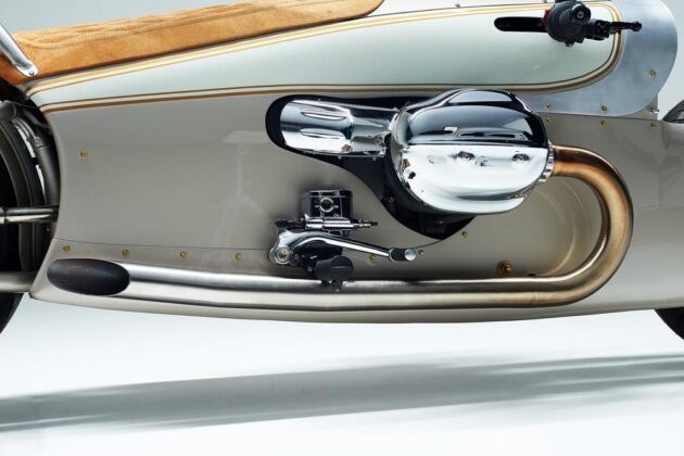 A Kingston Custom által tervezett BMW R 18 "The Crown": Művészet találkozik a mérnöki tudománnyal