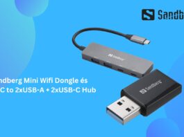 Kompakt méret, nagy teljesítmény: Sandberg WiFi adapter és USB hub