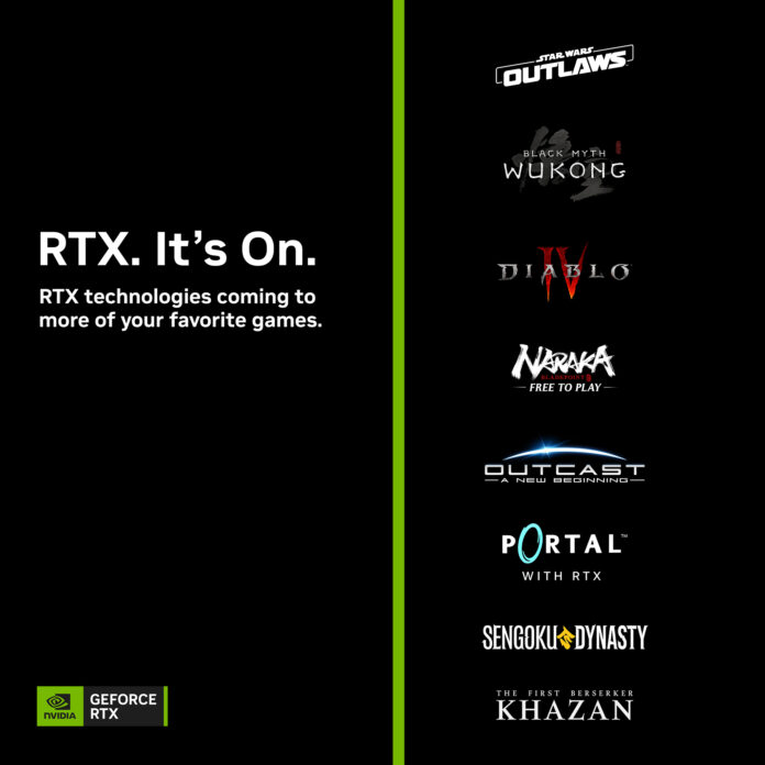 A Nvidia az RTX és DLSS 3.5-ös frissítésekkel új szintre emeli a játékélményt