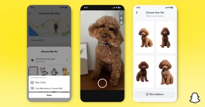Házi kedvencek a digitális térben: A Snapchat bemutatja az AI bitmoji asszisztenseket