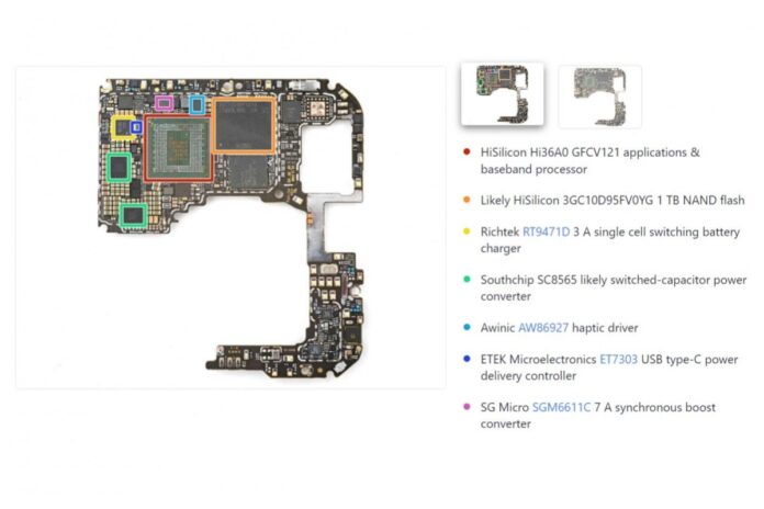 A Huawei Pura 70 Pro szétszerelése: több kínai alkatrész, mint valaha