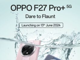 Oppo F27 Pro+ újabb részletei a június 13-i bemutató előtt: specifikációk és teljesítmény