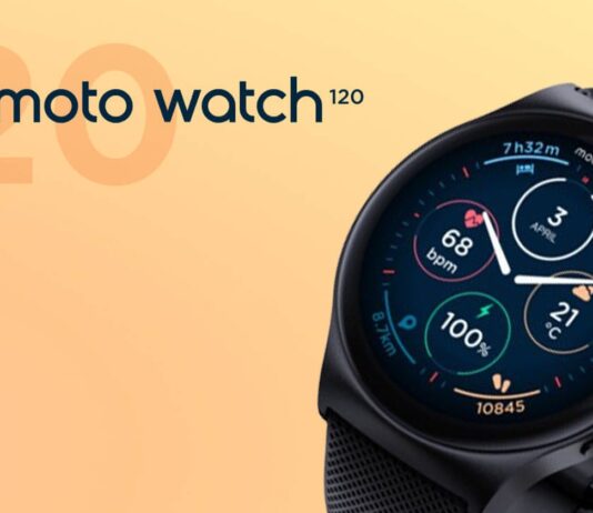 A Motorola bemutatja a Moto Watch 120 okosórát: AMOLED kijelző, fémház és fejlett fitneszfunkciók elérhető áron