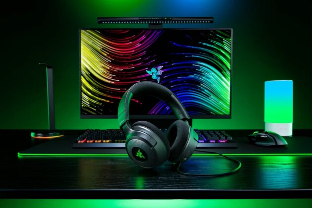 Razer Kraken V4 bejelentve: Gamer fejhallgatók RGB világítással és kiváló minőségű mikrofonnal