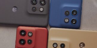 Motorola Edge 50 Neo, Pantone színek, tripla kamera, ökológiai bőr borítás, Android okostelefon