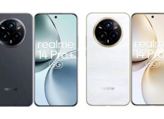 A Realme 14 Pro+ szivárgott specifikációi: nagy akkumulátor vékony házban