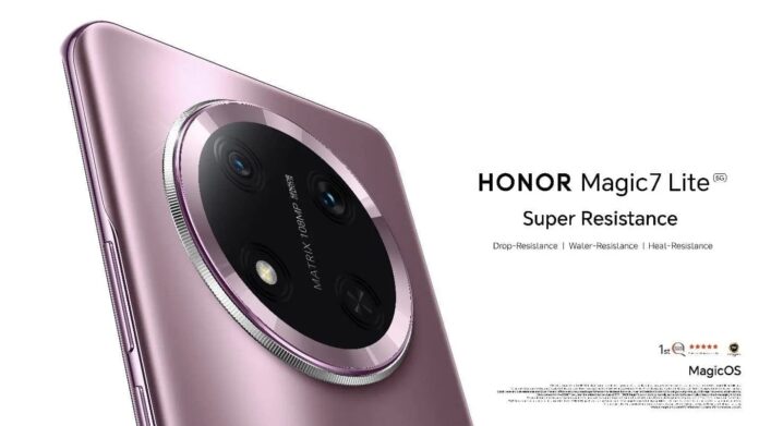 HONOR Magic7 Lite, szilícium-karbon akkumulátor, középkategóriás telefon, strapabíró kijelző, 108 MP kamera