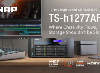 A QNAP TS-h1277AFX: all-flash NAS extrém teljesítménnyel és 25 GbE támogatással