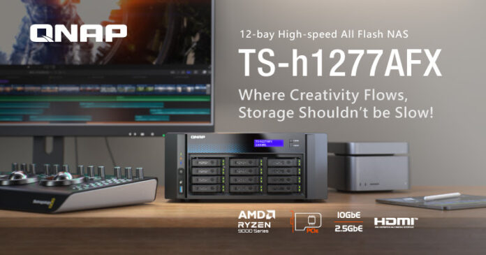 A QNAP TS-h1277AFX: all-flash NAS extrém teljesítménnyel és 25 GbE támogatással